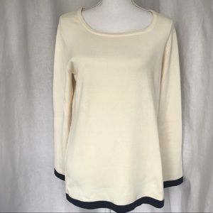 Lizwear White Tunic Sweater